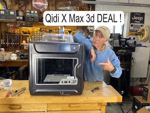 Can buying an old 3d Qidi X MAX printer make sense ?  Ep 490 Coffee and tools
