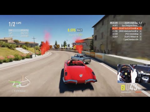 Forza Horizon 2 - Road Trip #4 Taking Home W's! w/Wheel Cam | SLAPTrain