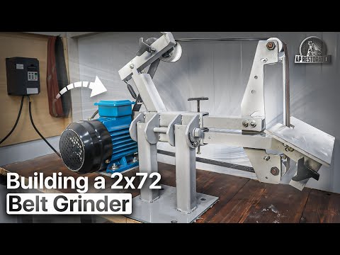 Build a 2x72 Belt Grinder with VFD from Amazon