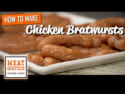 How to make Chicken Bratwurst
