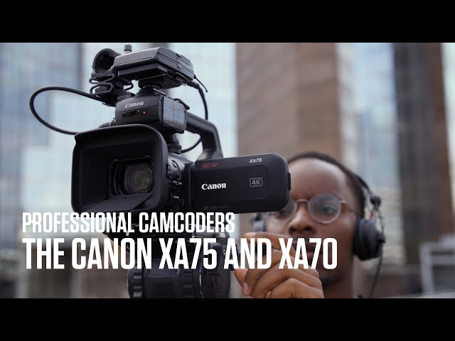 Vidéo CANON XA70