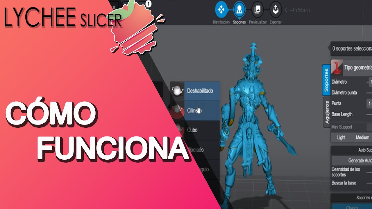 ✅ Manual Básico LYCHEE SLICER  ▶ Impresión 3D PRINCIPIANTES