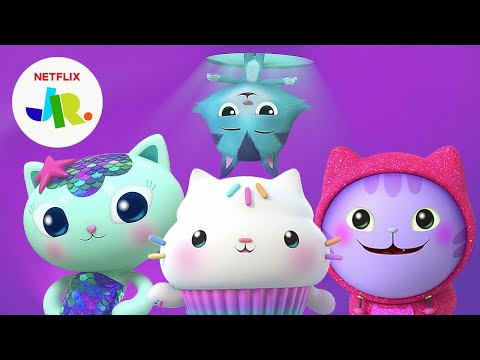 Cat of the Day Song Compilation PART 1 😻🎶 Gabby's Dollhouse | Netflix Jr