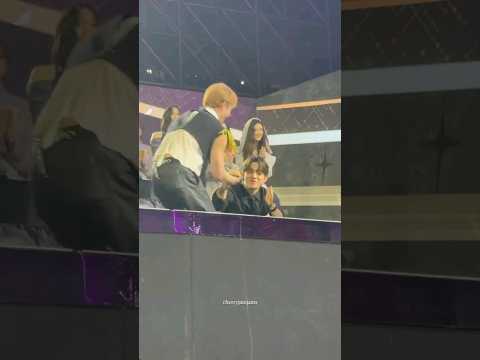 S. Coups and Bangchan interaction at GDA 🍒🐺#seventeen #scoups #straykids #bangchan