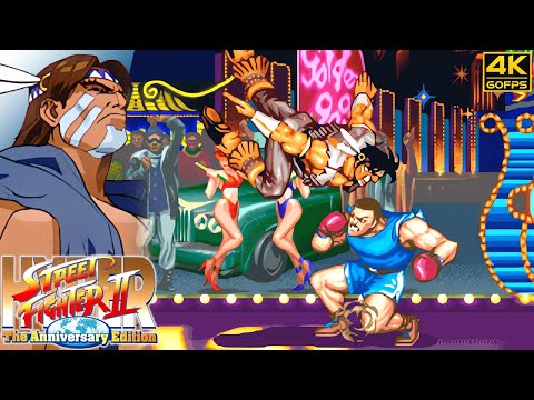 Hyper Street Fighter II - T. Hawk (ST) (Arcade / 2003) 4K 60FPS