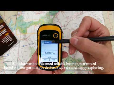 Etrex10 Marking a Waypoint