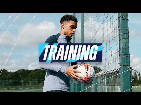 BRENNAN JOHNSON'S FIRST TRAINING SESSION AT TOTTENHAM HOTSPUR