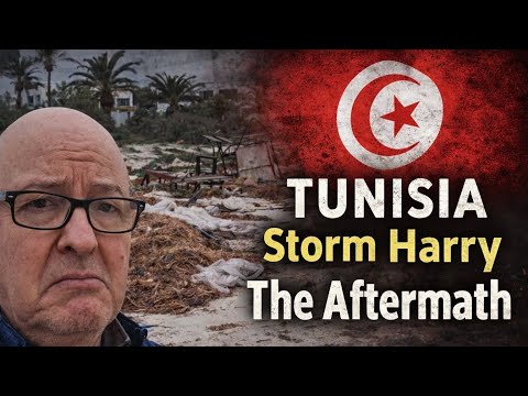 Tunisia After Storm Harry | Coastline Destroyed – Full Aftermath