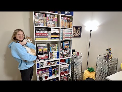 My Entire Jigsaw Puzzle Collection!!!