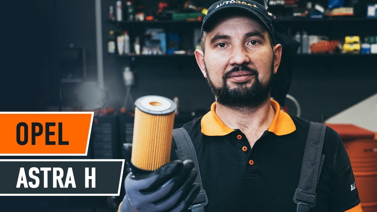 Byta motorolja och filter på Opel Astra H sedan – utbytesguide