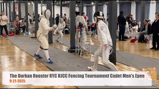 The Durkan Rooster RYC RJCC Fencing Tournament Cadet Men's Epee Marcus