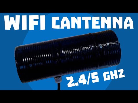 Making Long Range WiFi Cantenna