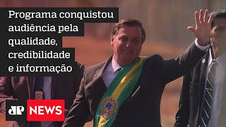 Bolsonaro é o convidado do programa especial de um ano do “Direto ao Ponto”