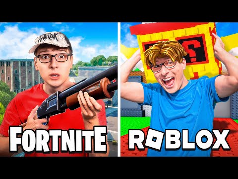 Roblox VS Fortnite (ROAST BATTLE)