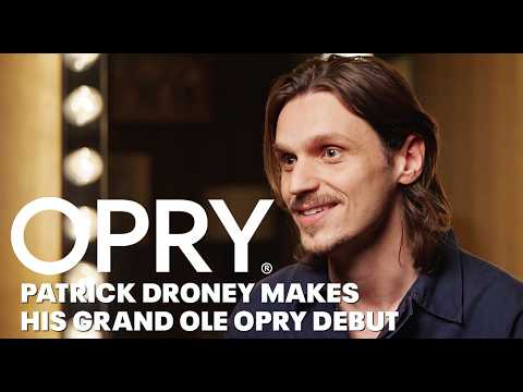 Patrick Droney Makes His Opry Debut