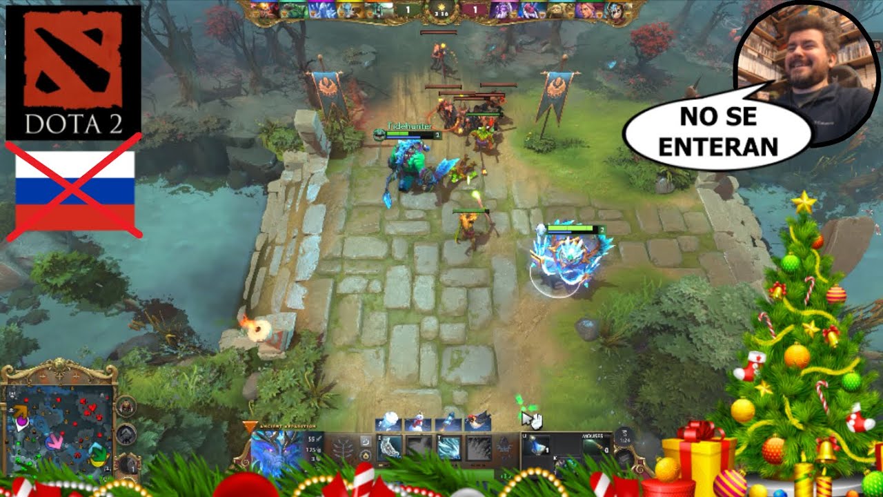 VISITAMOS RUSIA POR NAVIDAD 😂 Dota 2 - Gameplay en Español (PC Steam)