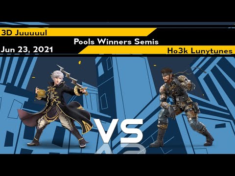 [Smash Ultimate] VaxXeno (Pools Winners Semis) - 3D  Juuuuul vs Ho3k  Lunytunes