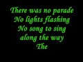 Jordin Sparks - No Parade  Lyrics