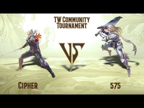 Cipher (Geralt) VS 575 (Siegfried) - TW Community Tournament (28.12.2019)