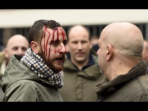 Fans in violent clashes outside White Hart Lane at the north London derby