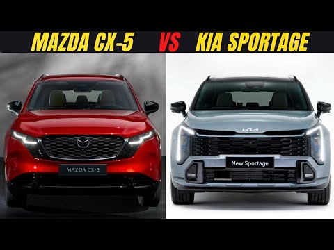 Mazda CX-5 2026 vs. Kia Sportage Facelift – Der große Kompakt-SUV XXL-Vergleich!