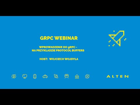 ALTEN Webinar: Wprowadzenie do gRPC, na przykładzie protocol buffers