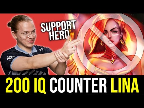 TOPSON Counter STRONGEST Mid Lane Hero LINA using SUPPORT Hero DOTA 2