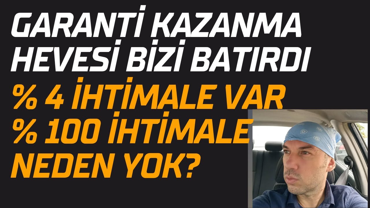Garanti Kazanç Aşkı Bizi Neden Yoksullaştırıyor Nasıl Zenginleşiriz Rakamlarla Anlattım.