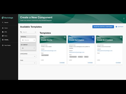 How Rafay Powers Developer Self-Service with Backstage - Kubecon EU 2023