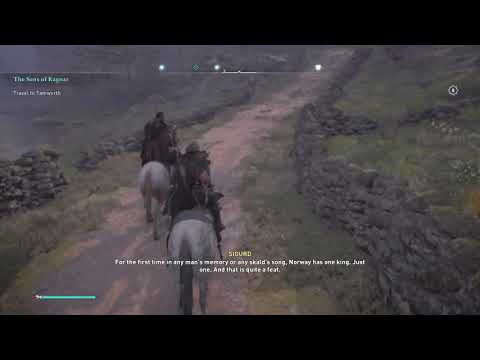 Assassin's Creed Valhalla The sons of Ragnar Walkthrough | Part 1 | 1080TI | Horse Ride Talk