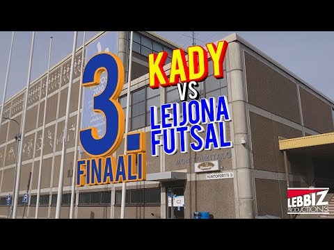 KaDy - Leijona Futsal 3. finaali 22.04.2019 Maalit!