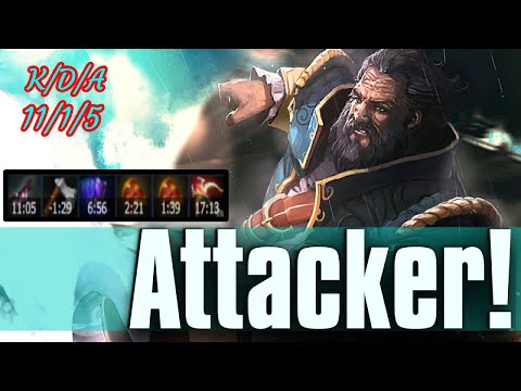 attacker Kunkka vs ember spirit | 20 min gg immortal gameplay [dota 2 2.27]