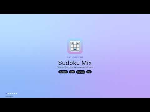 Sudoku Mix video thumbnail