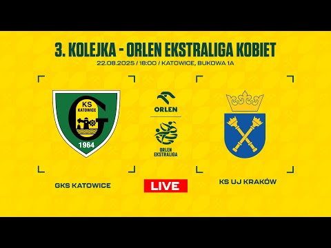 Orlen Ekstraliga kobiet: GKS Katowice - KS Uniwersytet Jagielloński 2:0 (22.08.2025)
