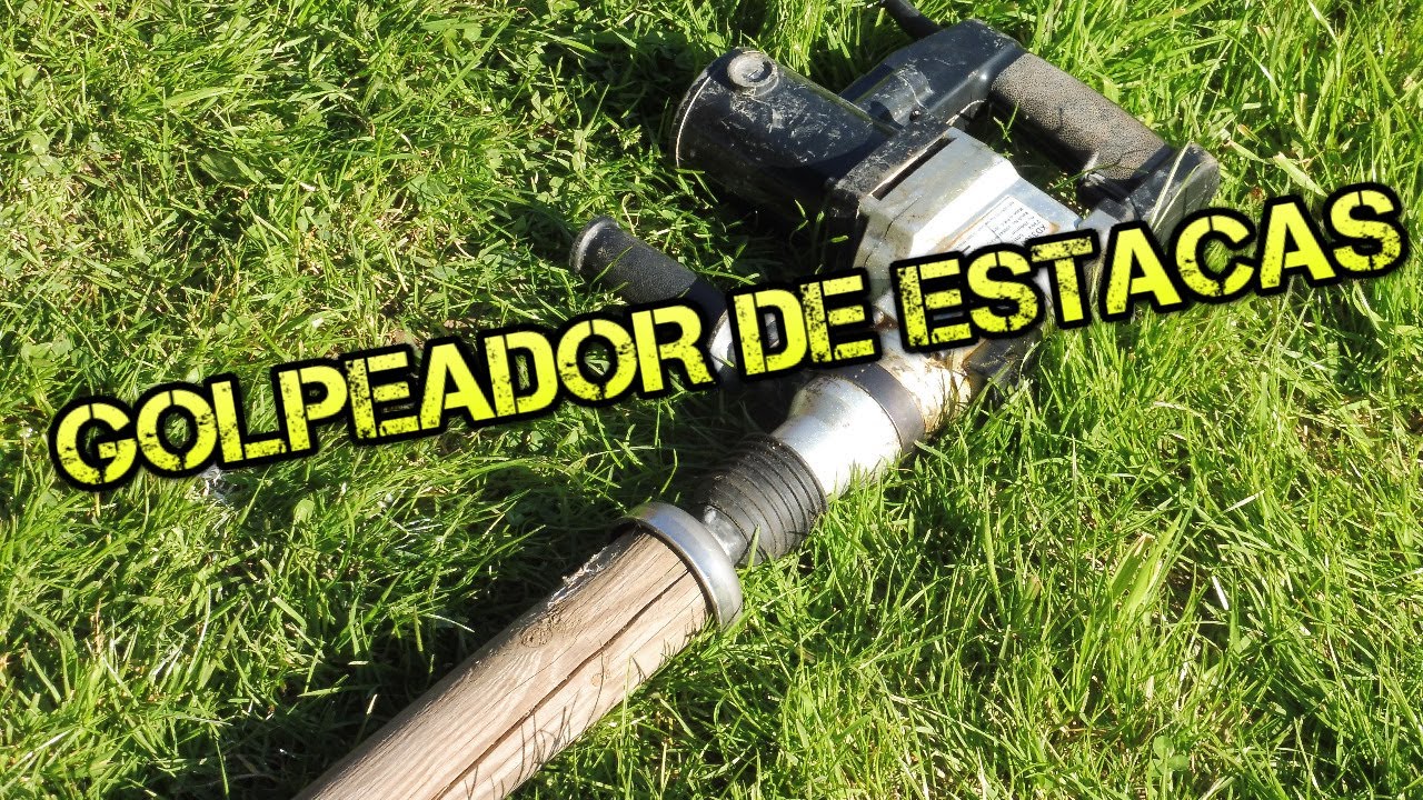 INVENTO PARA CLAVAR ESTACAS - BRICOTRUCO