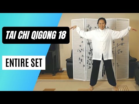 Tai Chi Qigong 18 Form with Verbal Cues 太极气功十八式