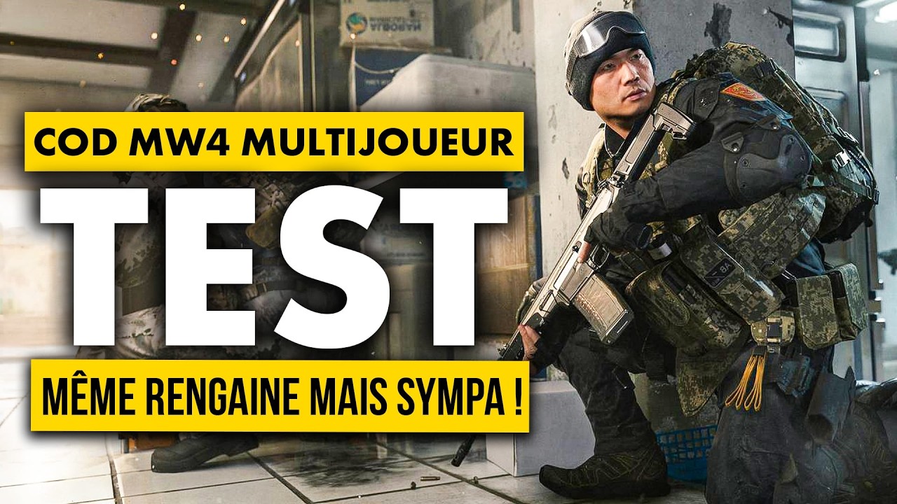 TEST CALL OF DUTY MODERN WARFARE 4: Un MULTIJOUEUR à la HAUTEUR du SOLO  ?!