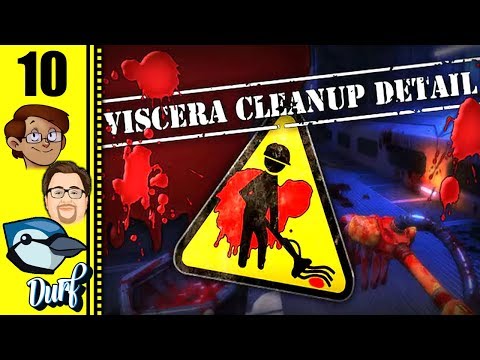 Let's Play Viscera Cleanup Detail Multiplayer Part 10 - Babe Ruth