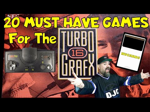 Top 20 TURBOGRAFX 16 Game You MUST HAVE - Hu Cards