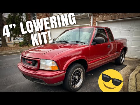 Dropping the S10 4” with a lowering kit! 😍