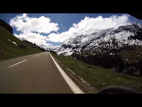 Eurovelo 15 - Rhine Cycle Route - Day 1 - Part 2 - Oberalp Pass Ascent from Andermatt