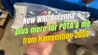 New antenna from Wolf River Coils plus more for POTA and me from Hamvention 2024