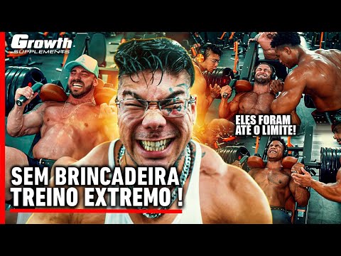 JAPA MORFO TESTOU ELES NO LIMITE - ZERANDO TODAS AS MAQUINAS *Treino de cargas altas*