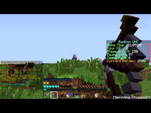 UHC Highlights #5 - First Badlion win !