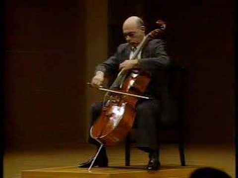 Janos Starker - Cassadó Cello Suite II. Mvt