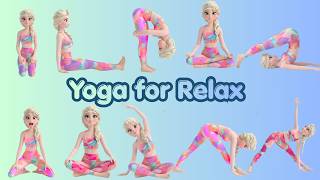 Can You Do These Elsa Yoga Poses?