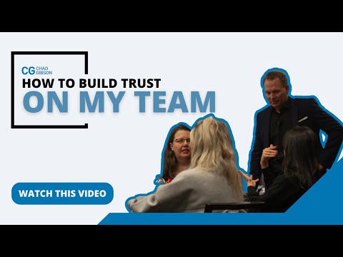 How to Build Trust on My Team