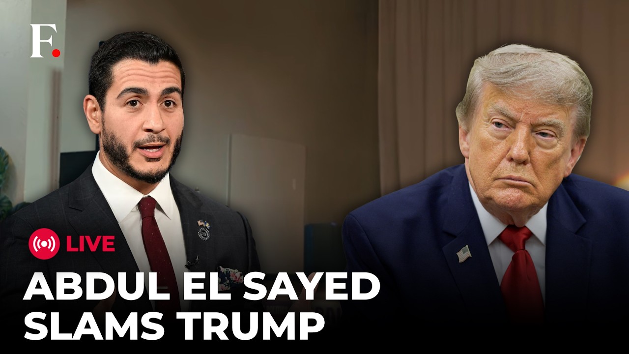 Abdul El-Sayed LIVE: US Senate Nominee El-Sayed Calls Trump 'Worst Symptom' of American Politics