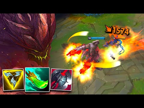 Malphite, but I'm Full AD and Solo-Kill Entire Teams (INSANE RAID-BOSS)