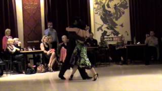 Celeste Rey and Sebastian Nieva 2, at Tango Brujo Hasselt 2013